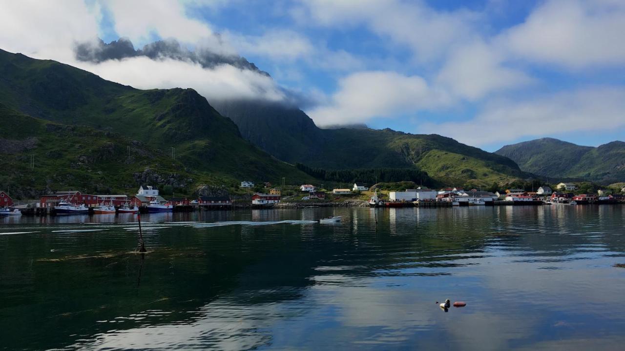 Nordlandshuset "Lottebakken", Ballstad In Lofoten エクステリア 写真
